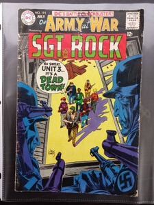 Our Army At War Ft. Sgt. Rock Comic #195 Dead Town