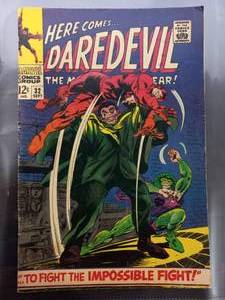 Daredevil Comic #32 To Fight The Impossible Fight