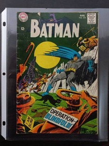 Batman Comic #204 Operation Blindfold