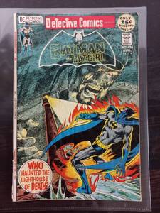 DC Batman And Batgirl Comic Issue #414 Aug. - Who Haunted The Lighthouse Of Death