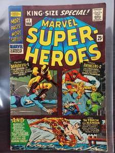 Marvel Super Heroes Comic Issue #1 Oct. 1966
