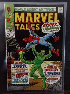 Marvel Tales Comic Issue #15 July - Spidey Socks It To The Scorpion..Or Does He