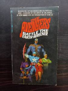 The Avengers Battle The Earth-Wrecker By Otto Binder - Paperback Novel From Bantam