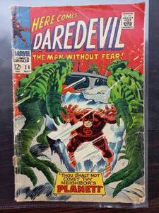 Daredevil Comic Issue #28 May - Thou Shalt Not Covet Thy Neighbors Planet