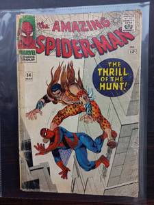The Amazing Spider-Man Comic Issue #34 Mar. - The Thrill Of The Hunt
