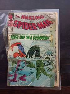 The Amazing Spider-Man Comic Issue #29 Oct. - Never Step On A Scorpion