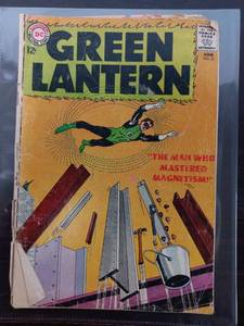 DC Green Lantern June Issue Comic No.21 - The Man Who Mastered Magnetism