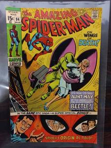 The Amazing Spider-Man Comic #94 Mar. - On Wings Of Death