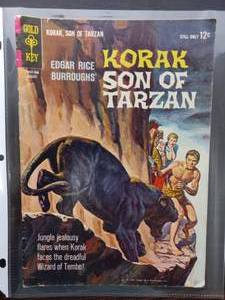 Gold Key Issue 10101-408 August - Korak Son Of Tarzan