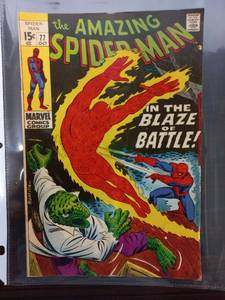The Amazing Spider-Man Comic #77 Oct. - In The Blaze Of Battle