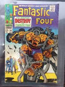 Fantastic Four Comic #68 Nov. - Destroy The Fantastic Four