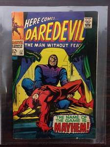 Daredevil Comic #36 Jan. - The Name Of The Game Is� Mayhem