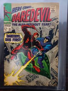Daredevil Comic #35 Dec. - Daredevil Dies First