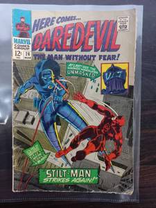 Daredevil Comic #26 Mar. - Stilt-Man Strikes Again