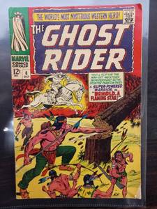 The Ghost Rider Comic Issue #6 Oct - Behold.. A Flaming Star