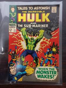 The Incredible Hulk And Sub-Mariner Comic Issue #99 Jan. - When The Monster Wakes