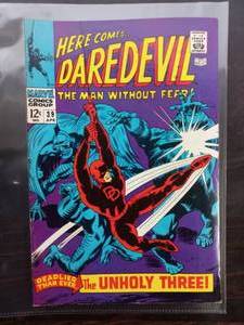 Daredevil Comic #39 Apr. - The Unholy Three