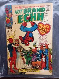 Marvel Comics - Not Brand ECHH Comic #6 Feb. - Big, Batty Love & Hisses Issue