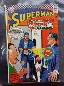 Superman Comic July Issue No. 198 - The Real Clark Kent