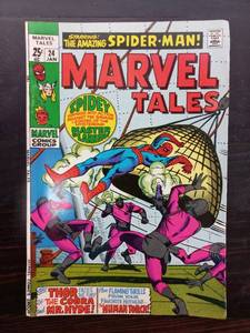 Marvel Tales Comic Issue #24 Jan. - Spidey Swings Into Action Against The Savage Legions Of The Master Planner