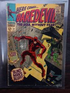 Daredevil Comic #31 Aug. - Blind Mans Bluff
