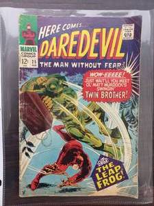 Daredevil Comic #25 Feb. - Enter The Leap Frog