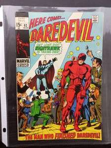 Daredevil Comic #62 Mar. - The Man Who Finished Daredevil