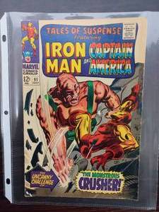 Marvel Comics Group Tales Of Suspense #91 July - The Monstrous Crusher