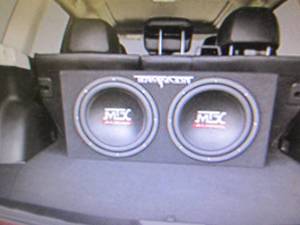 MTX Terminator 1200-Watt Dual Subwo...