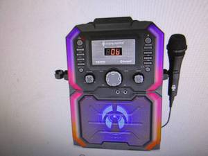 singing machine open box untested ...