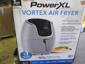 PowerXL Vortex 7-Qt. Air Fryer - Sl...