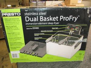 Presto ProFry 12-Cup Dual-Basket De...