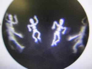 Skeletons Whirl-A-Motion Projection...