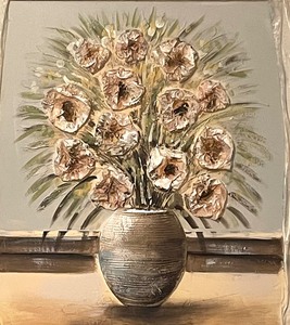 lot 40 image: Fabulous Textured Painting on Canvas