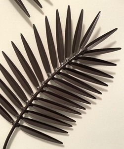 lot 56 image: Metal Palm Branch Wall Decor
