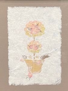 lot 104 image: Pretty Paper Framed Art