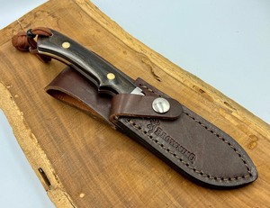 lot 75 image: Browning Knife and Leather Sheath