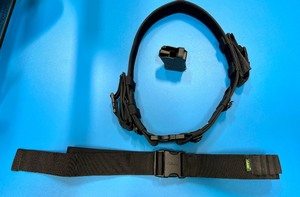 lot 155 image: UTG Utility Belt and Cabelas Ammo Belt