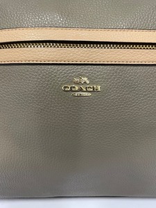 lot 110 image: Leather Coach Handbag