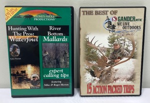 lot 121 image: Fabulous Fishing and Hunting DVDs