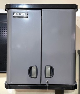 lot 20A image: Craftsman Professional Workbench with Cabinet