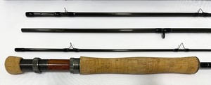 lot 214 image: Guide Series Plateau X-2 9 Foot IM7 Graphite Fishing Pole with Hard Sided Case