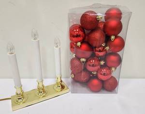 lot 189 image: Festive Lights and Decor