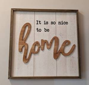 lot 377 image: Pair of Rustic Style Wall Hangings