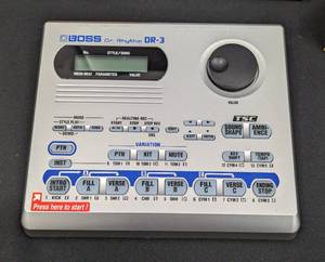 lot 330 image: BOSS DR-3 Portable Synthesizer