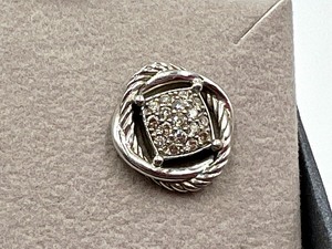 lot 10A image: David Yurman 14k and Diamond Earrings