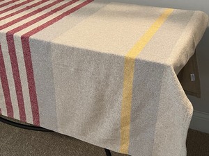lot 303 image: Faribault Mill Recycled Cotton Throw Blanket