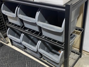 lot 382B image: Very Nice Storage or Utility Rack