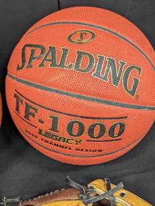 lot 283 image: Basket Balls and Baseball Gloves and Balls