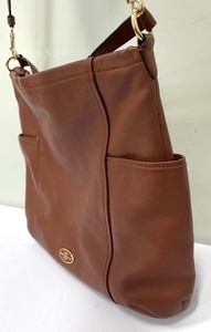 lot 264 image: Leather Coach Handbag